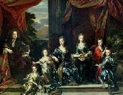 unknow artist The Marlborough family oil painting reproduction